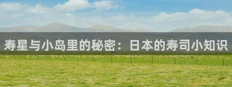 镇魂小说网zhenhun.net：寿星与小岛里的秘密：日本的寿司小知识